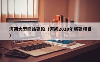 金湖河间大型网站建设（河间2020年新建项目）